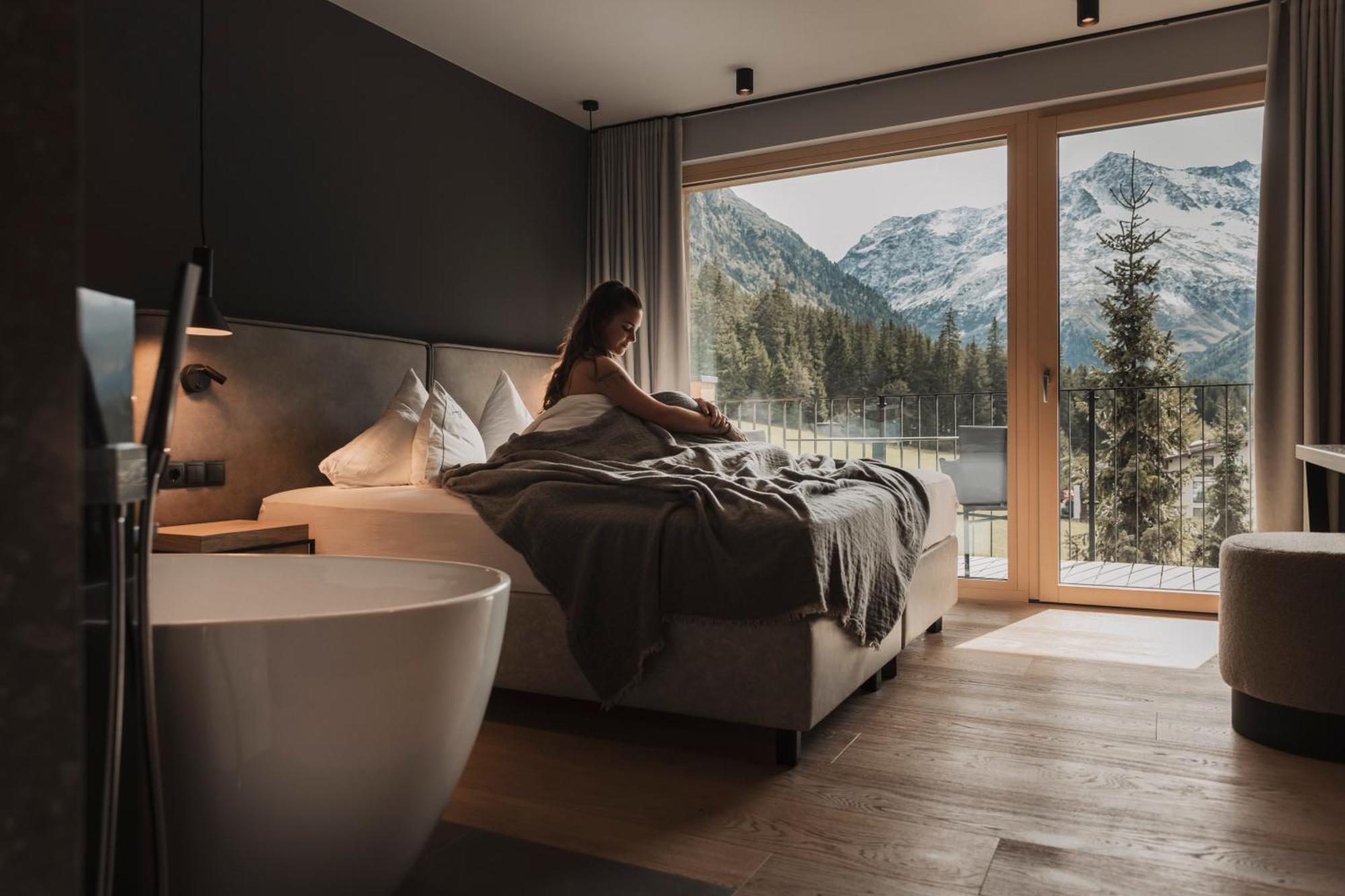 Alpine Resort Sportalm Sankt Leonhard im Pitztal Dış mekan fotoğraf